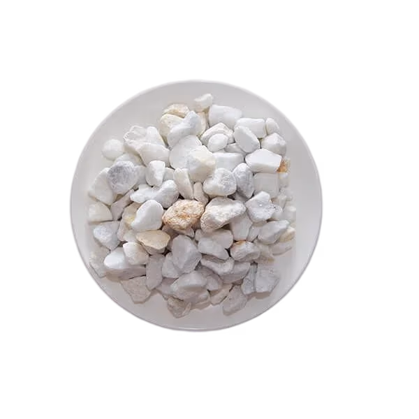 1 1/2" ROCA DOLOMITA — white rock for landscaping