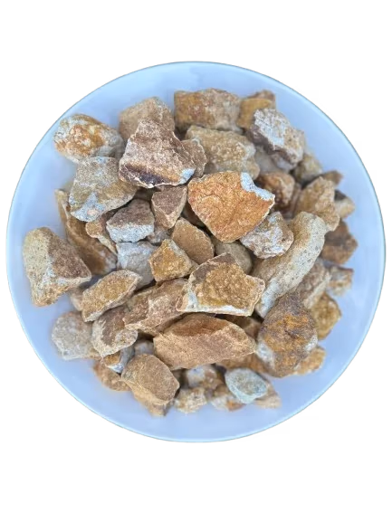 1 1/2" FORTUNE GOLD — gold, tan rock for landscaping