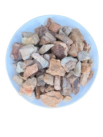 1 1/2" FORTUNE TROPICAL — red, tan rock for landscaping