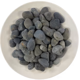 Black Mexican Beach Pebbles ½"-1"