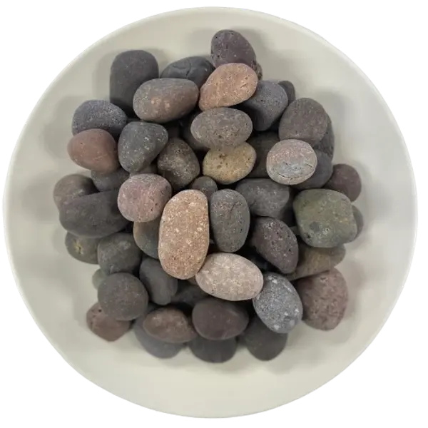 Red Mexican Beach Pebbles 1"-2"