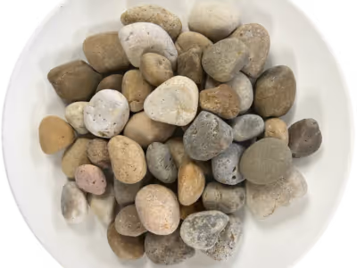 Guijarros Buff de Playa Mexicana 1"-2"