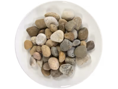 Buff Mexican Beach Pebbles 1"-2"