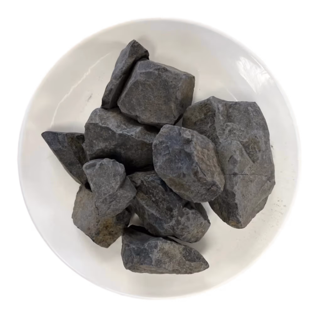 2" x 6" BLACK DIAMOND — black rock for landscaping