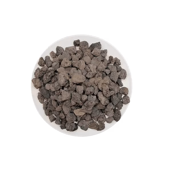 3/4" LAVA NEGRA — black lava for landscaping