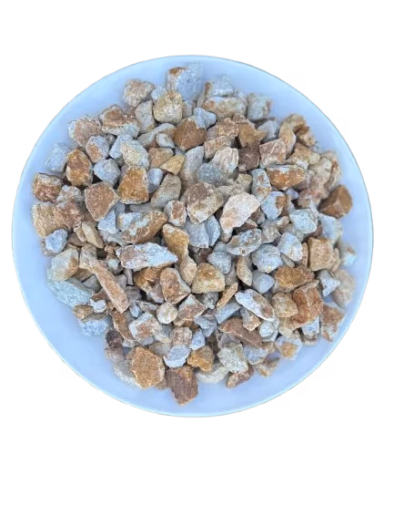 3/4" FORTUNE GOLD — gold, tan rock for landscaping