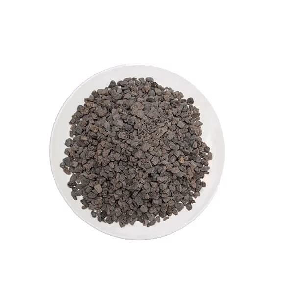 3/8" BLACK LAVA — black lava for landscaping