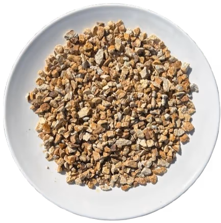3/8" FORTUNE GOLD — gold, tan rock for landscaping