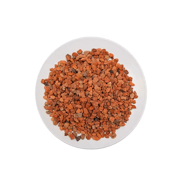 3/8" LAVA ROJA — red lava for landscaping