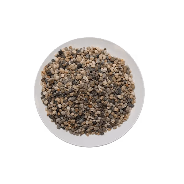 3/8" SALT AND PEPPER — white, gray rock for landscaping