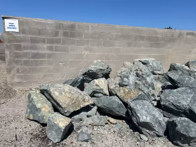 California Green Boulders