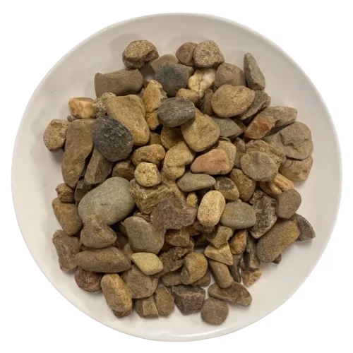 3/4" x 1 1/2" DUNSTONE GOLD — gold rock for landscaping