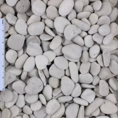 Ivory Mexican Beach Pebbles - 44lb Bag ($39.95)