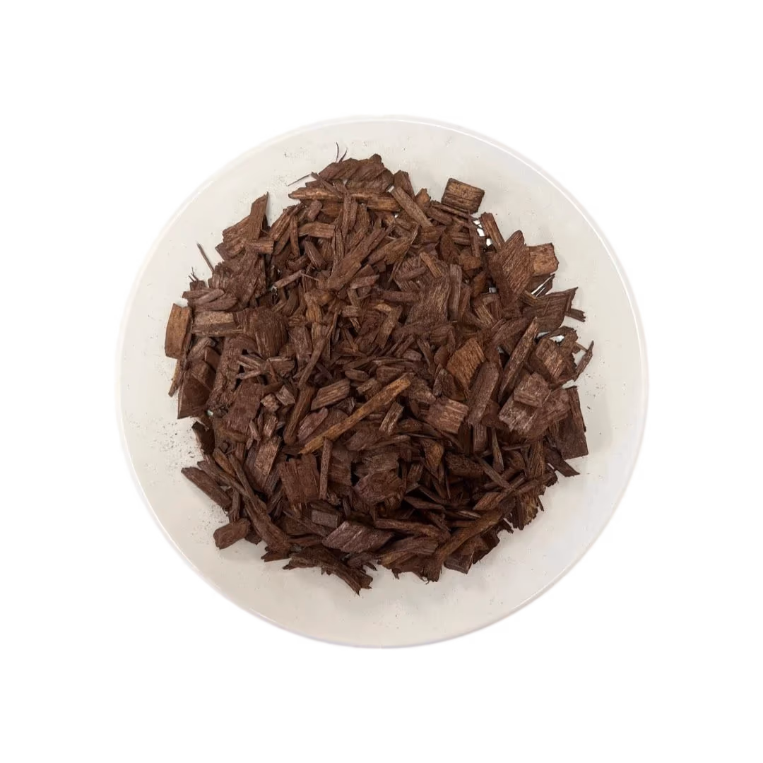 Astillas Marrones Medianas Premium (teñidas artificialmente de marrón) — bark for landscaping