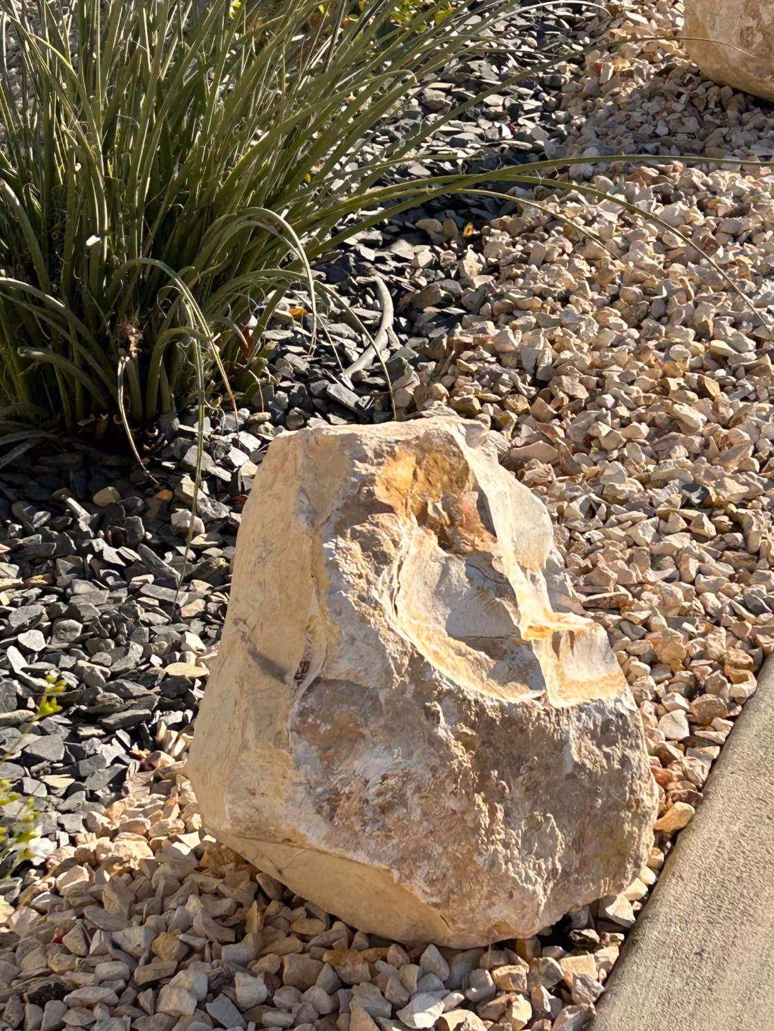 Sonoma Gold Boulders 12"+ — white, gold, tan landscape material for landscaping