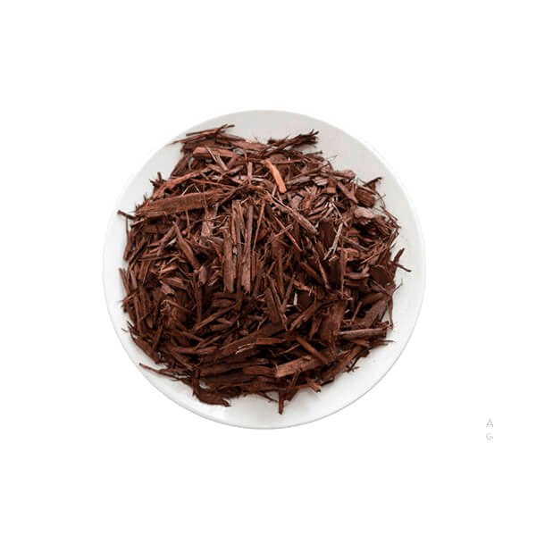 DARK MOCHA WOOD CHIPS BARK (recycled artificially dyed brown)